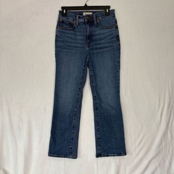 Madewell Denim - Madewell Cali Denim Bootcut Hi Rise Jeans Women's Size 26 Short Inseam